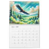 Wings of the Wild – Bald Eagles Through the Season カレンダー (3月 2027)