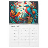 Wings of Time: 2024カレンダー カレンダー (2月 2026)