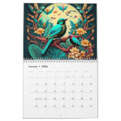 Wings of Time: 2024カレンダー カレンダー (1月 2026)