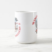 Wings vs Propellers, Cupidon vs Drone, Valentine’s コーヒーマグカップ (中央)