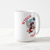 Wings vs Propellers, Cupidon vs Drone, Valentine’s コーヒーマグカップ (正面右)