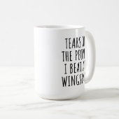 Wingspanで私が負かした人々の涙 コーヒーマグカップ (正面右)