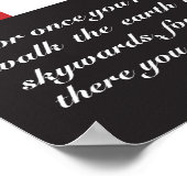 Wingsuet SkyDiveポスター ポスター (角)