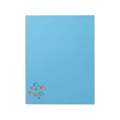 Wingsuet Skydivingをテーマにした ノートパッド (回転)