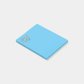 Wingsuet Skydivingをテーマにした ポストイット (アングル)