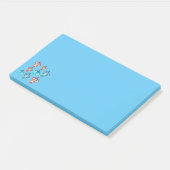 Wingsuet Skydivingをテーマにした ポストイット (アングル)