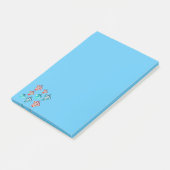 Wingsuet Skydivingをテーマにした ポストイット (アングル)