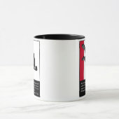 Wingsuit Skydiveのマグ マグカップ (中央)