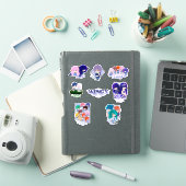 Wingz ステッカーコレクション - シート3 シール (iPadカバー)