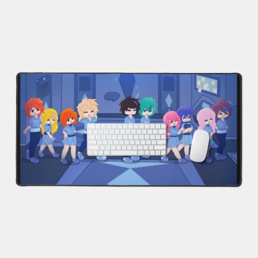 Wingz Academy & Characters Desk Mat デスクマット (キーボード&マウス)
