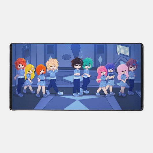 Wingz Academy & Characters Desk Mat デスクマット (正面)