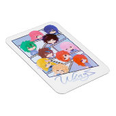 Wingz Multi Character Magnet マグネット (右側)