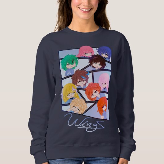 Wingz Multi Character Sweatshirt スウェットシャツ (正面)