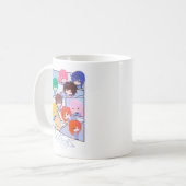 Wingz Multi Characters Mug コーヒーマグカップ (正面左)