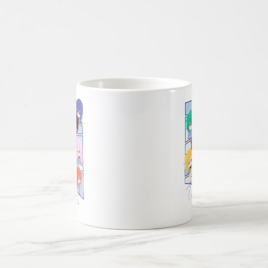 Wingz Multi Characters Mug コーヒーマグカップ (中央)