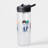 Wingz Official Design Water Bottle ウォーターボトル (左面)