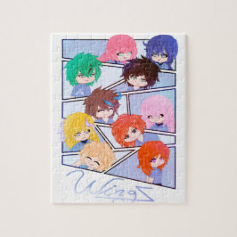 Wingz Official Multi Characters Puzzle ジグソーパズル