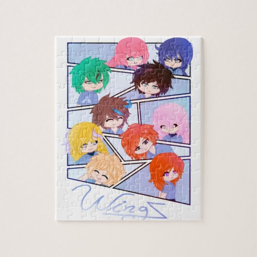 Wingz Official Multi Characters Puzzle ジグソーパズル (縦)