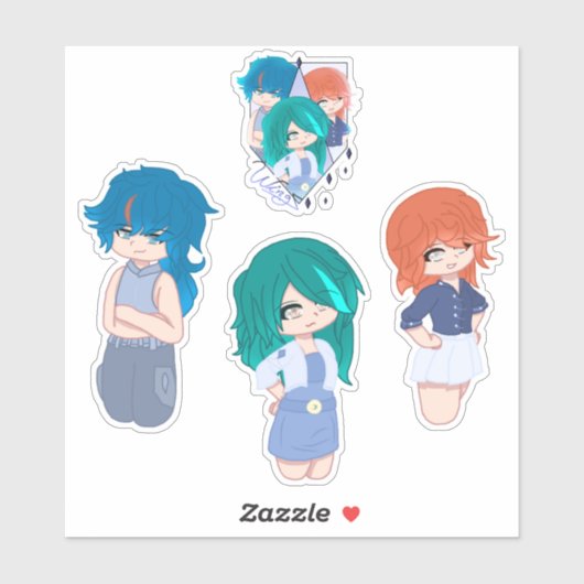 Wingz Warriors Sticker Pack - Sheet 2 シール (シート)