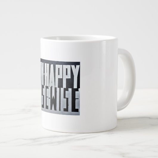 WinHappyLoseWise ジャンボコーヒーマグカップ (正面右)