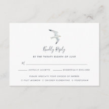 Wining RSVPカードでエントリーを選択