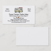 WinnebagoのキャンピングカーRVの服装 名刺 (正面/裏面)