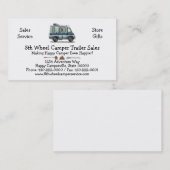 WinnebagoのLeSharoのキャンピングカーRV 名刺 (正面/裏面)