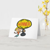 Winner カード (黄色い花)