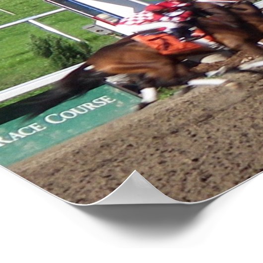 Winner By A Nose Poster ポスター (角)