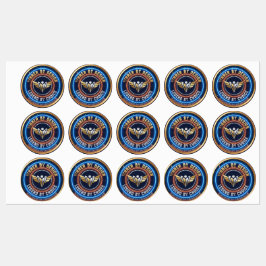 ​Winner by Design Cyberpunk Emblem - Gaming Legend ラベル