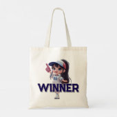 Winner fan sports dall トートバッグ (裏面)