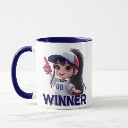 winner fan sports dall マグカップ (左)