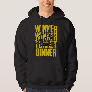 Winner Turkey Dinner Feast Joke Humor Thanksgiving パーカ