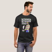 Winner Winner Mullet Dinner Party In The Back      Tシャツ (正面フル)