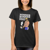 Winner Winner Mullet Dinner Party In The Back      Tシャツ (正面)