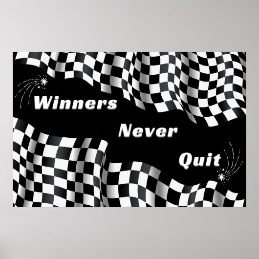 「WINNERS」インスピレーション・ウォール・アート・ポスター ポスター (正面)
