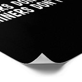 Winners Don't Whine Whiners Don't Win - Motivation ポスター (角)