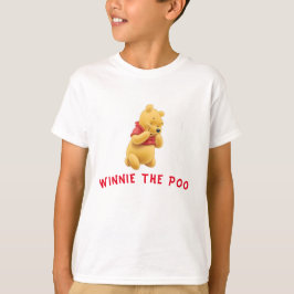 Winnie pooでのTシャツのデザイン Tシャツ