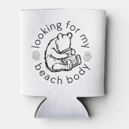 Winnie-the-Poohで私のビーチ体を探して 缶クーラー