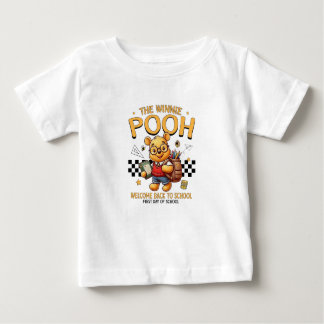 Winnie the Pooh Back to School T-Shirt ベビーTシャツ