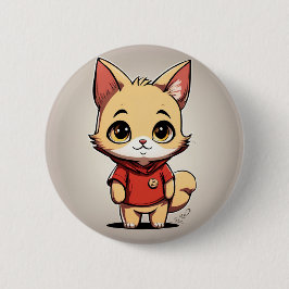 Winnie the Pooh Cat V3ピンボタン 缶バッジ