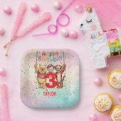 Winnie the Pooh | Happy Birthday ペーパープレート (パーティー)