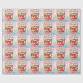 Winnie the Pooh | Happy Birthday ラッピングペーパー (フラット)