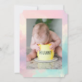 Winnie the Pooh | Happy Birthday 招待状 (裏面)