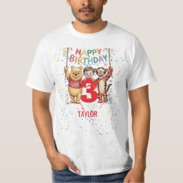 Winnie the Pooh | Happy Birthday Tシャツ