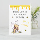 Winnie the Pooh Invitation 招待状 (スタンド正面)
