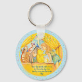 Winnie The Pooh Keychain – 女の子キーリング キーホルダー (裏面)
