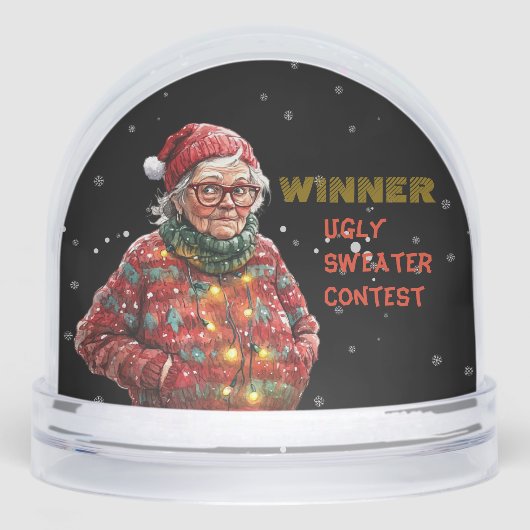 WINNING PRIZE Ugly Christmas Sweater Contest (正面)