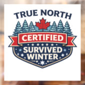 Winnipeg Winter Survival Club Window Cling – 40° ウィンドウサイン (シート2)