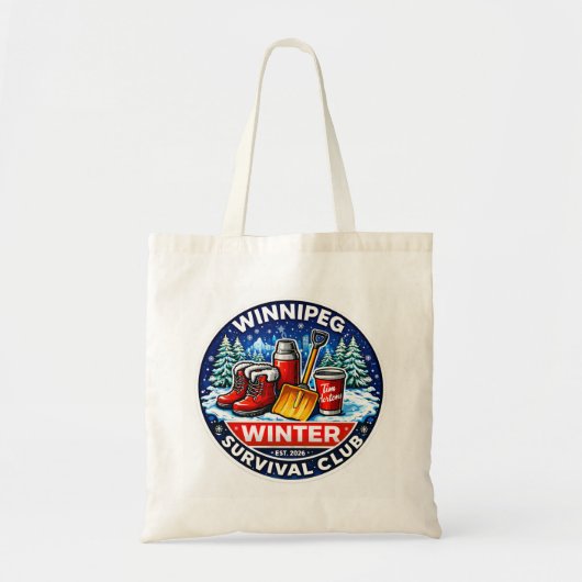 Winnipeg Winter Survival Tote – Timmies トートバッグ (正面)
